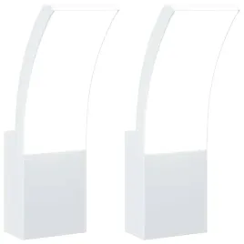 kinkiety-zewnetrzne-led-2-szt-biale-odlewane-aluminium