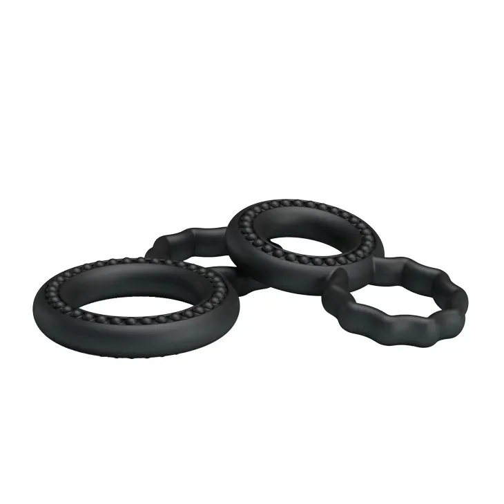 baile-cock-rings-zestaw-pierscien-uciskowych-czarne
