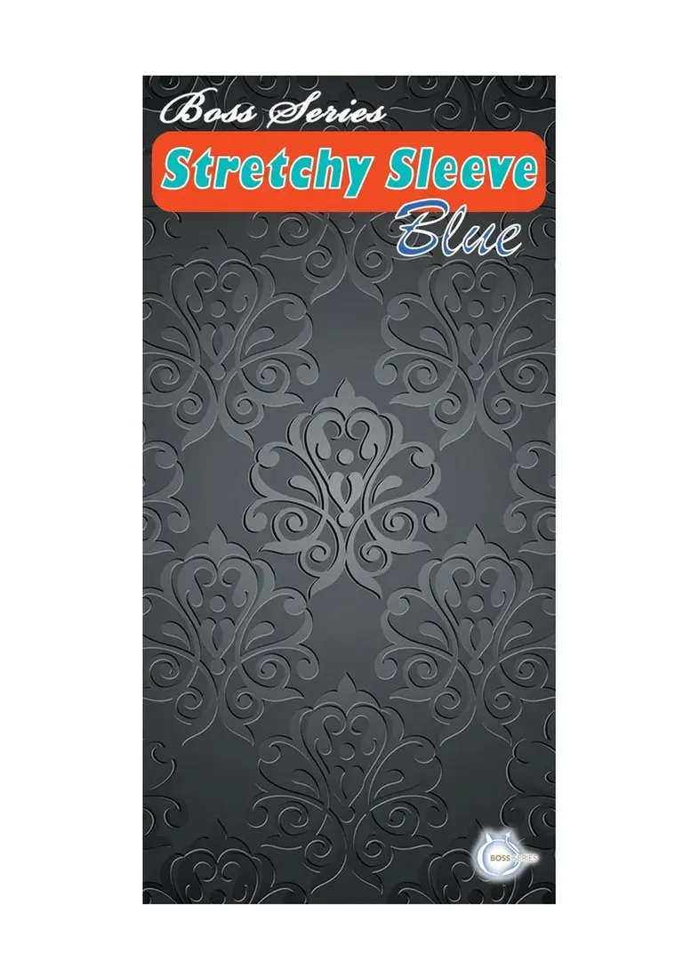 boss-series-stretchy-sleeve-blue-stymulujaca-nakladka-na-penisa-z-wypustkam-stan-nowy