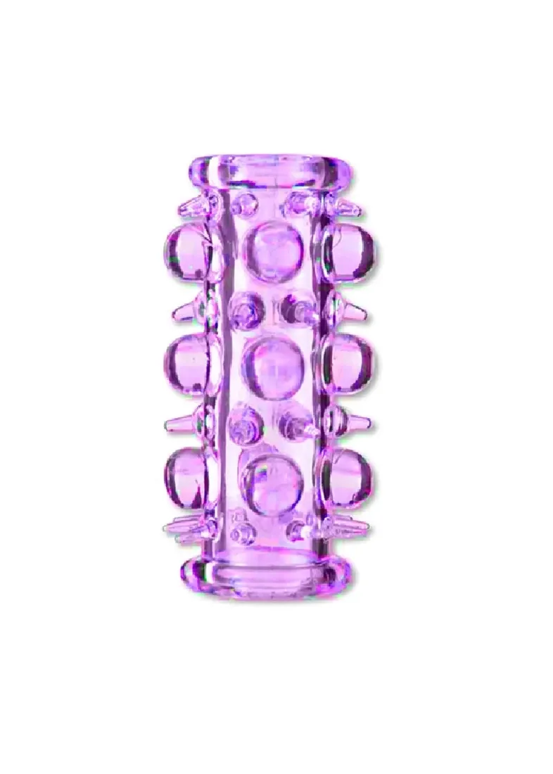 boss-series-stretchy-sleeve-purple-stymulujaca-nakladka-na-penisa-z-wypus-stan-nowy