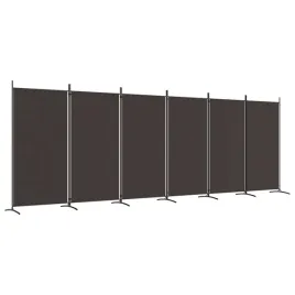 parawan-skladany-z-tkaniny-i-zelaza-520x180-cm-brazowy