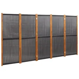 parawan-z-litego-drewna-akacjowego-i-textilene-350-x-180-cm-czarny