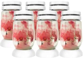 znicz-szklany-bolsius-3s-rozowe-kwiaty-36h-6szt