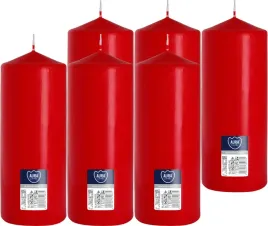 swieca-walec-bispol-90h-20cm-sw80-200-czerwona-6szt