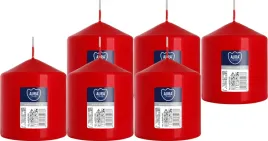 swieca-walec-bispol-38h-9cm-sw80-90-czerwona-6szt