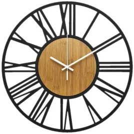 zegar-scienny-nobo-kids-czarny-60cm