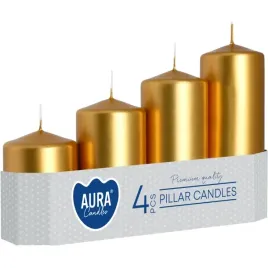 swieca-stopniowana-bispol-11-33h-7-13cm-sw50-4-zloty-metalik-4szt