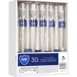 swieca-stolowa-stozek-bispol-7h-245cm-s30-1-30-biala-perla-30szt