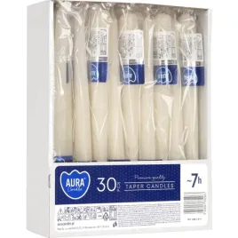 swieca-stolowa-stozek-bispol-7h-245cm-s30-1-30-kremowa-30szt