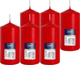 swieca-walec-bispol-38h-12cm-sw60-120-czerwona-6szt