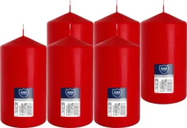 swieca-walec-bispol-66h-15cm-sw80-150-czerwona-6szt
