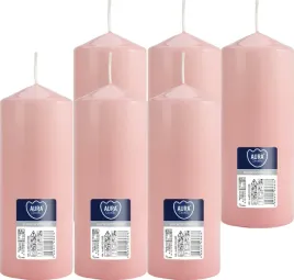swieca-walec-bispol-48h-15cm-sw60-150-jasny-roz-6szt