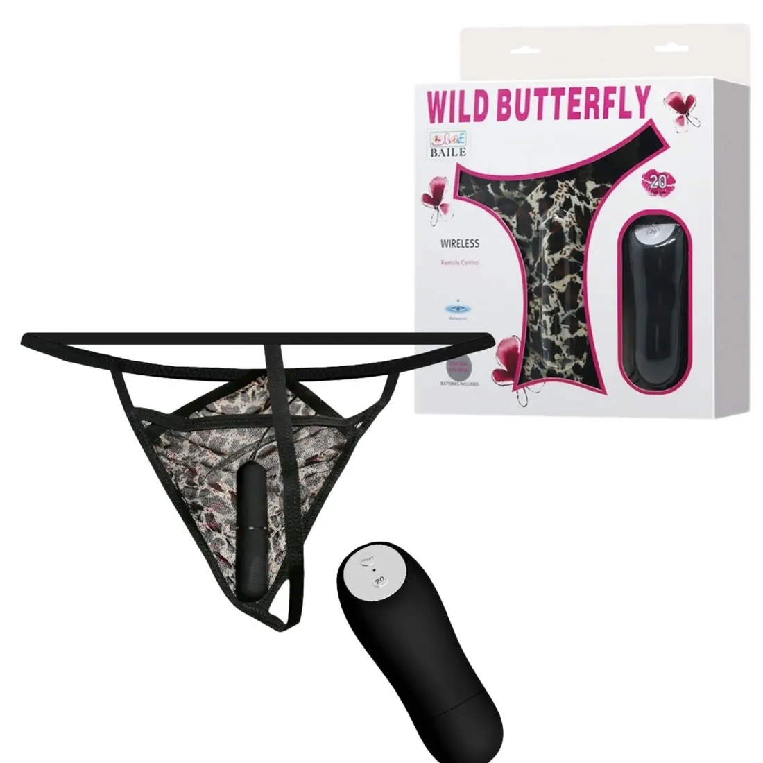 baile-wild-butterfly-wireless-remote-control-kolor-czarny