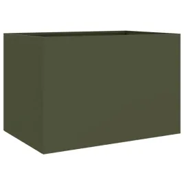donica-dekoracyjna-stalowa-62x40x39-cm-oliwkowa-zielen