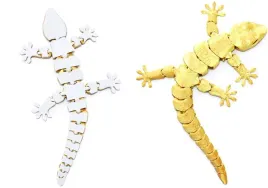 ruchomy-gekon-figurka-drukowana-3d-pla-elastyczna-dekoracyjna-kolor-zloty