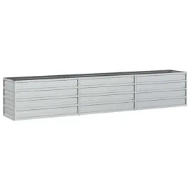 donica-ogrodowa-metalowa-240x40x45-cm-srebrna