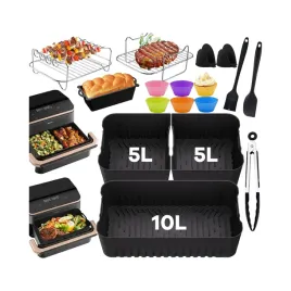 zestaw-akcesoriow-airfryer-cosori-dual-blaze-xxl-10l-silikonowe-formy-ruszt