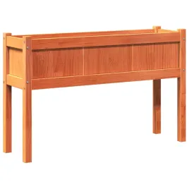 donica-ogrodowa-na-nogach-woskowy-braz-110x31x70-cm-sosnowa