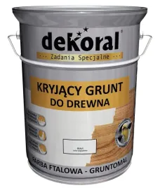 dekoral-gruntomal-do-drewna-bialy-5l