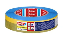 tasma-malarska-dwuwarstwowa-2w1-25m-x-30mm-zabezpieczajaca-maskujaca-tesa