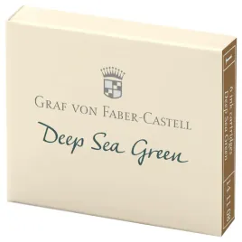naboje-atramentowe-graf-von-faber-castell-deep-sea-green-6-szt