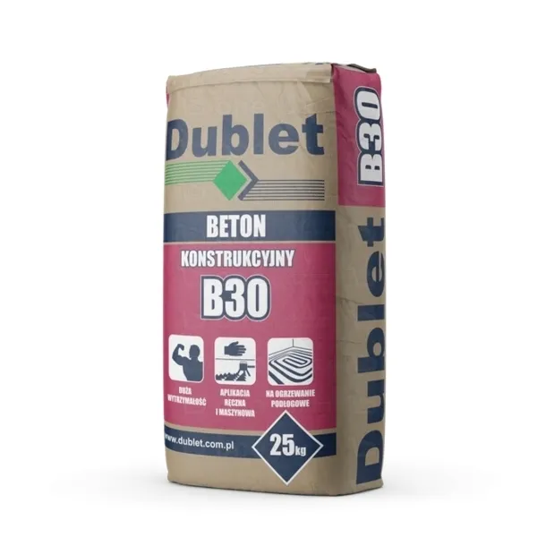 Dublet Beton konstrukcyjny B30 25kg