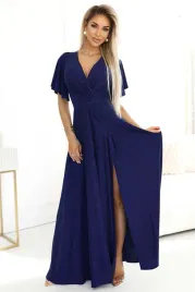 jennifer-polyskujaca-dluga-suknia-z-rekawkiem-granatowa-z-brokatem