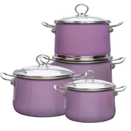 garnki-emaliowane-z-pokrywkami-altom-izydor-zestaw-4-garnkow-wrzosowych