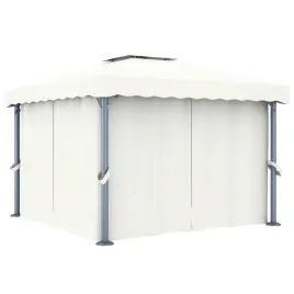 altana-ogrodowa-3x3m-kremowa-aluminiowa-rama-poliestrowe-sciany-dach-z