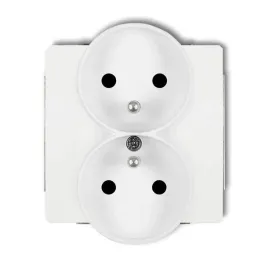 karlik-deco-dgpr-2zp-gn-podwojne-0-bialy