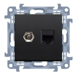 simon-10-gniazdo-antenowe-f-rj45-czarny-mat