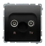 simon-basic-gniazdo-ant-rtv-przelotowe-czarny-mat
