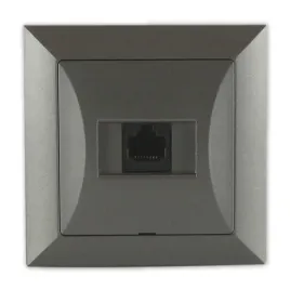opal-gniazdo-komputerowe-rj45-rj-45-grafit