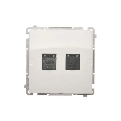 simon-basic-gniazdo-komputerowe-2x-kat6-rj45-biale-uziemienie-z-uziemieniem