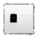 simon-basic-gniazdo-komputerowe-1x-kat6-rj45-biale