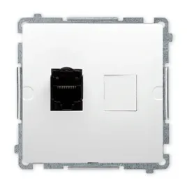 simon-basic-gniazdo-komputerowe-1x-kat6-rj45-biale
