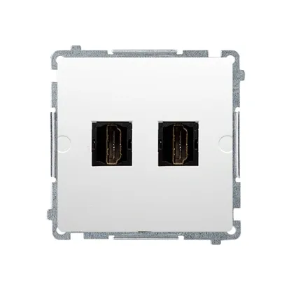 simon-basic-gniazdo-telewizyjne-2x-hdmi-biale-typ-gniazda-gniazdo