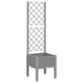 donica-ogrodowa-z-kratka-rattanowa-jasnoszara-40x40x142-cm