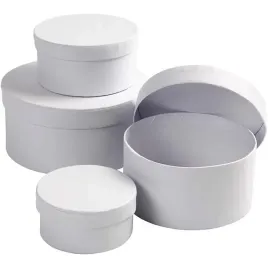 pudelka-okragle-biale-4szt