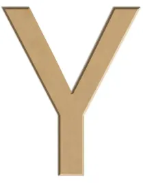 litera-plaska-y-z-mdf-h-10-cm