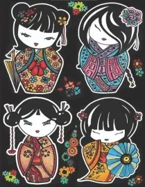 kolorow-welw-297x21-laleczki-kokeshi