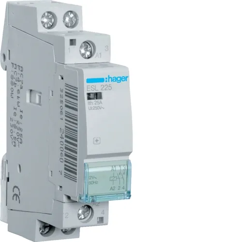 hager-stycznik-12v-2no-esl225-kod-producenta-esl225
