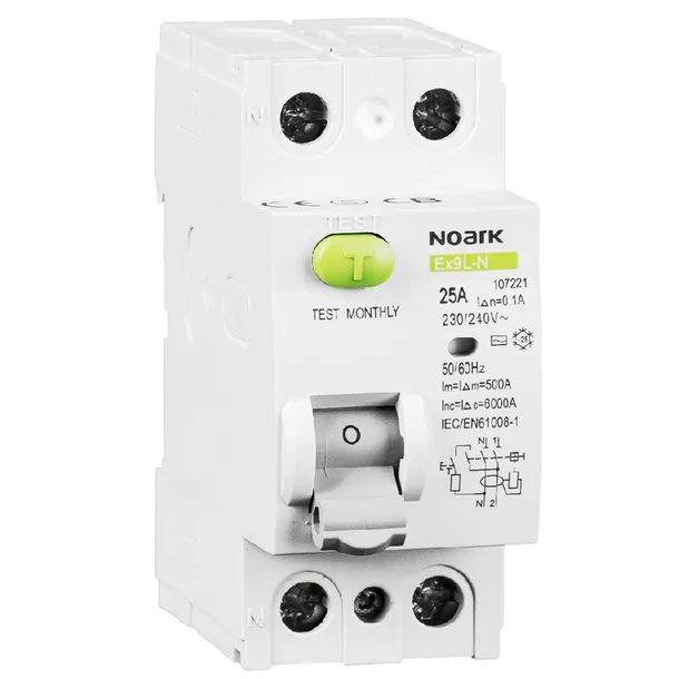 NOARK Wył różnpr 2P 40A 100mA Typ A 108354