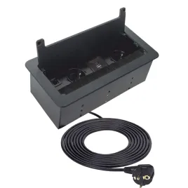 inbox-wpuszczane-gniazdo-meblowe-2x230v-usb-a-c-hdmi-rj45-zamykane-czarne