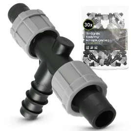 30x-trojnik-tx16xt-tasmy-kroplujacej-zlaczka-lacznik-weza-nawadniania