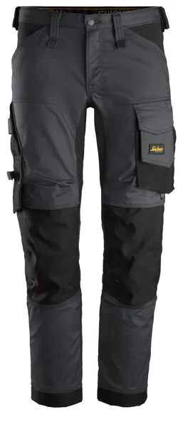 Spodnie robocze męskie Snickers 6341 elastyczne cordura Szary 50