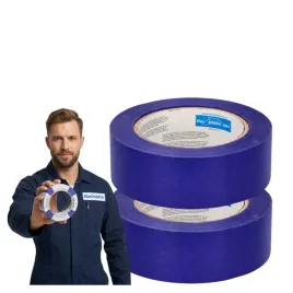 tasma-malarska-papierowa-klejaca-niebieska-blue-dolphin-odporna-38mm-x-50m