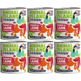 animal-island-indyk-i-jagniecina-dla-psow-6x800g