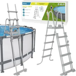bestway-drabinka-do-basenu-132cm-bezpieczna-antyposlizgowa-metalowa-58332