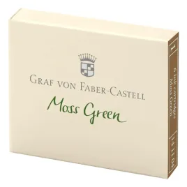 naboje-atramentowe-graf-von-faber-castell-moss-green-6-szt